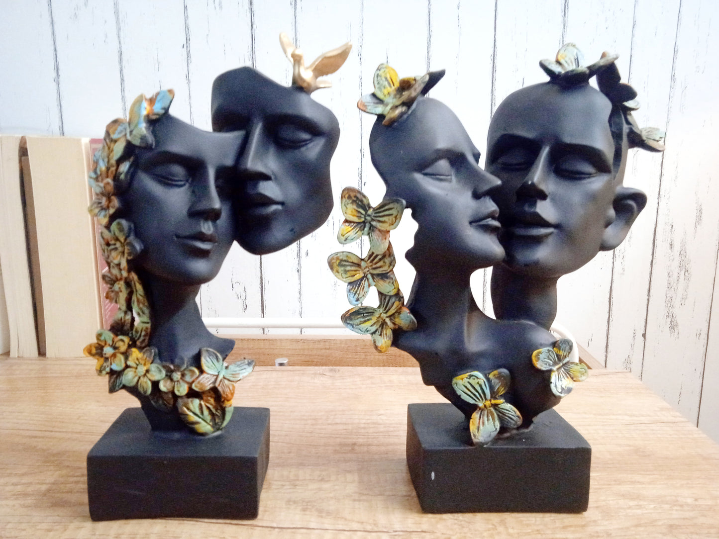 Butterfly faces - Set of 2